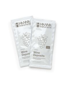 Solution de nettoyage pour les dépôts de vin (25 x 20 mL Sachets) - HI700635P