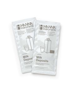 Solution de nettoyage pour dépôts de lait (25 sachets de 20 ml) - HI700640P