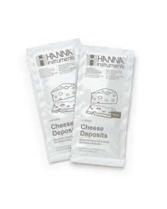 Solution de nettoyage pour dépôts de fromage (25 sachets de 20 ml) - HI700642P