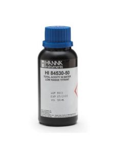 Titrant à gamme étroite pour l'acidité titrable dans l'eau Mini titrateur - HI84530-50