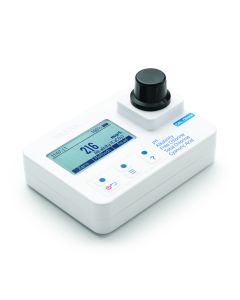 Photomètre portable pour le pH, l'alcalinité, le chlore libre et total et l'acide cyanurique HI97104